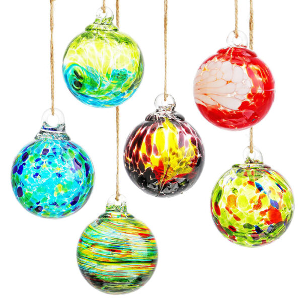 Shatterproof Christmas Ball Ornament (Set of 6)