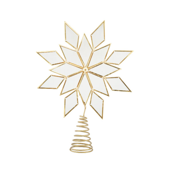 Winter Atelier 3D Mirror Christmas Tree Topper