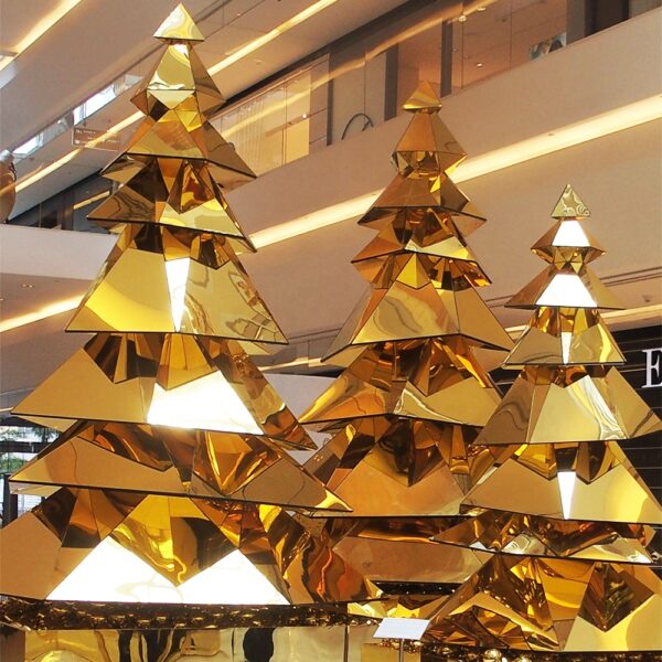 High-End Acrylic Mirrored Christmas Tree – New Edition