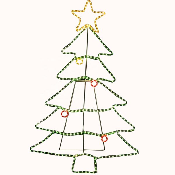 Winter Atelier LED Christmas Tree Festival Decoration – Outdoor Waterproof Holiday Lighting
