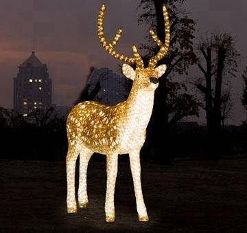 Winter Atelier Light-Up Holiday Reindeer – Outdoor Christmas Decoration